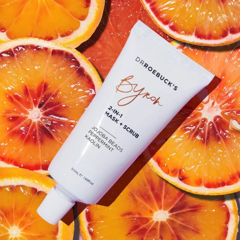 DRROEBUCK’S BYRON 2-in-1 Mask and Scrub 1.69oz